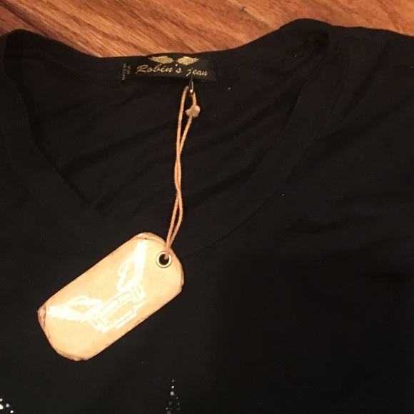 Robin’s Jean women medium black shirt - Picture 5 of 5